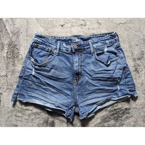 Denizen By Levi's Cut Off Jean Shorts Men's Size 10 Medium Wash